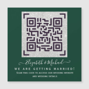 Budget QR Code Website RSVP Hotel Wedding Details