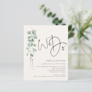 Budget QR Sage Eucalyptus Cream We Do Wedding 