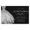Budget Quinceanera Black and Silver Glitter