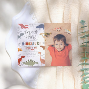 Budget Roar! Fun Dinosaurs Photo Birthday Party