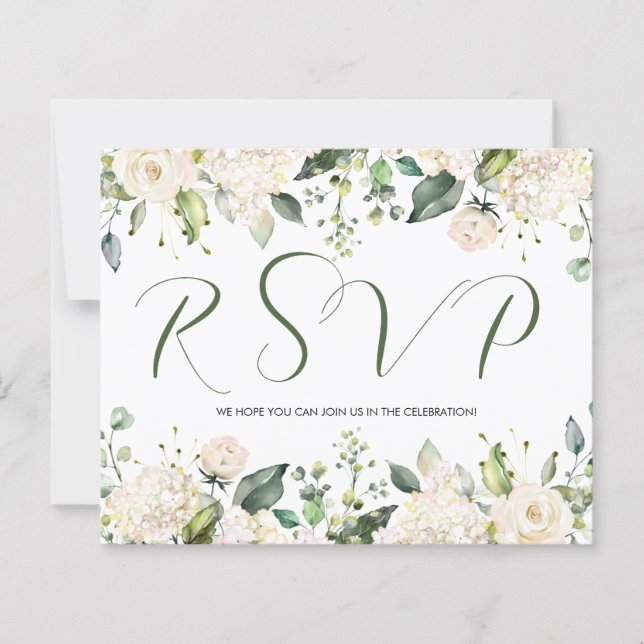 BUDGET RSVP Card Wedding (Front)