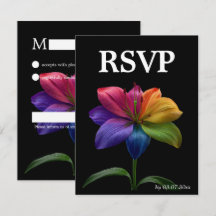 🌈 Budget RSVP Technicolor Love 