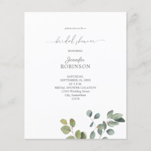 Budget Rustic Eucalyptus Duo 2 Bridal Shower