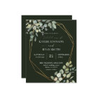 Budget Rustic Eucalyptus & Gold Wedding - Green