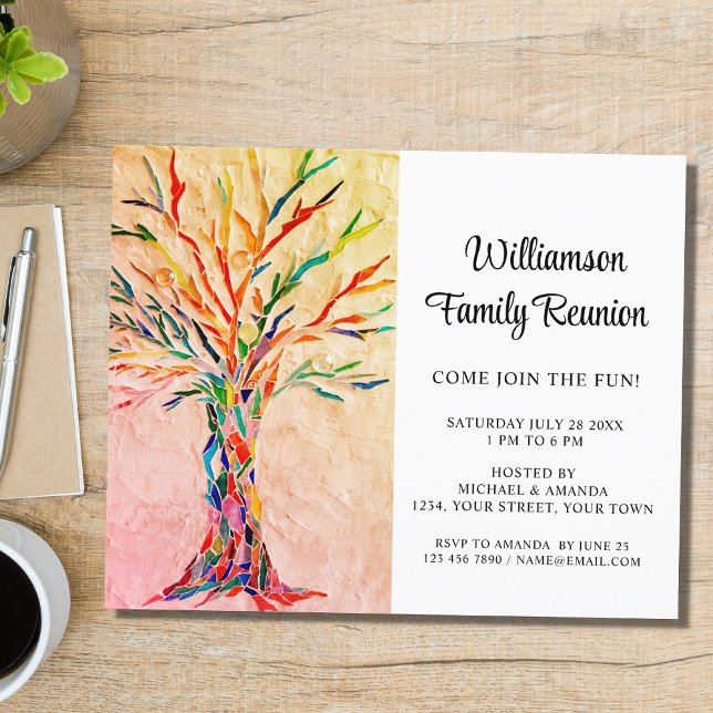 Budget Rustic Family Reunion Invitation (Creator Uploaded)