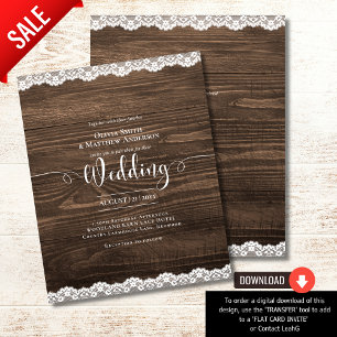 BUDGET Rustic Lace Barn Farmhouse Country  Wedding