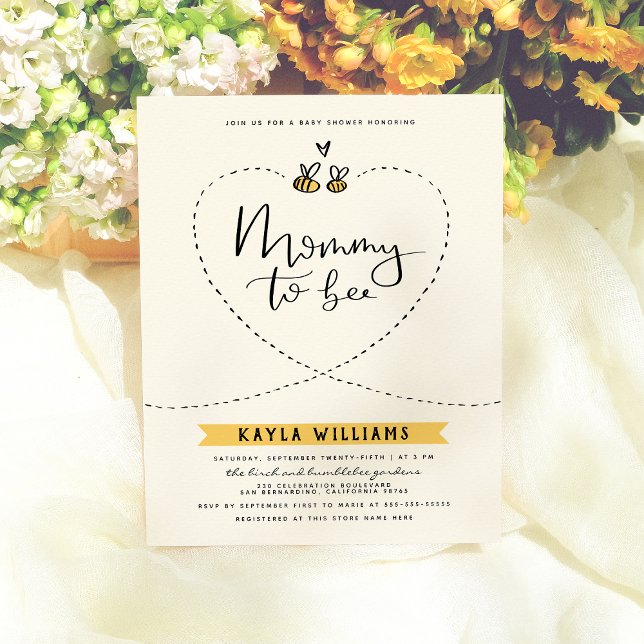 Budget Rustic Mommy To Bee Baby Shower (Creator Uploaded)