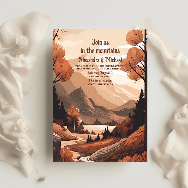 Budget Rustic Mountain Forest Evergreen Wedding (Creator Uploaded)