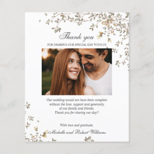 BUDGET RUSTIC Summer Spring Photo THANK YOU QRcode