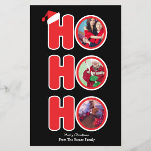 BUDGET Santa Ho Ho Ho Christmas Photo Frame