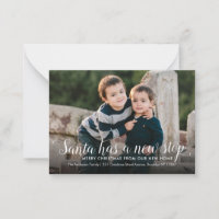Budget Santa New Home Stop Photo Holiday Moving