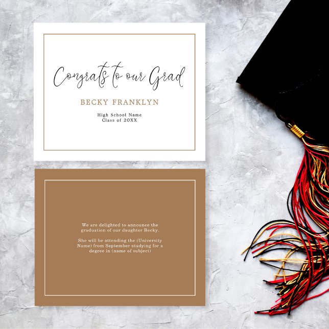  Budget Script Line Border Graduation Annnounce (Creator Uploaded)