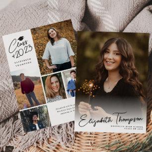 Budget Script Name Photo Graduation Announcement