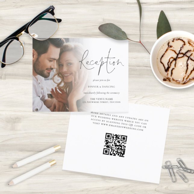 Budget Script Photo QR Code Wedding Reception Encl (Creator Uploaded)