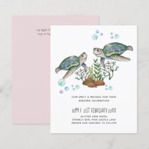 BUDGET  Sea Turtles Beach Wedding