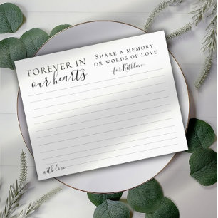 Budget Share a Memory Attendance Card