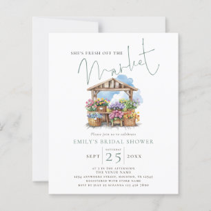 Budget She's Fresh Off the Market Bridal Shower