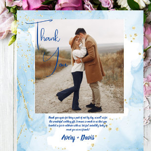 budget simple stylish THANK YOU CARDS