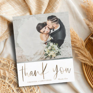 Budget Simple Wedding Thank You 5 Photos