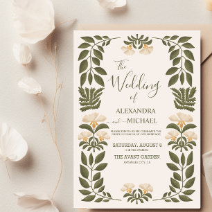 Budget Simple Wildflowers Botanical Garden Wedding