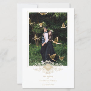 Budget Sophisticate Flourish Chic Golden Initials