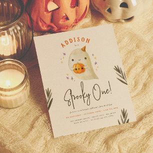 Budget Spooky One Halloween Cute Birthday Party