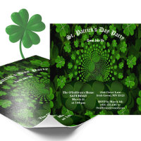 Budget St Patrick's Day Party Clover Kaleidoscope