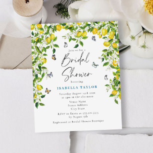 Budget Summer Citrus Lemon Bridal Shower