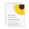 Budget Sunflower Bridal Shower Luncheon Invite
