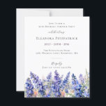 BUDGET SURPRISE 90th Birthday July Birth Flower<br><div class="desc">Create a beautiful summer birthday theme for your July celebration around July's Birth Flower - Blue Larkspur. Larkspur is also known as Delphinium.</div>