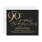 Budget Surprise 90th Birthday Party Invitation