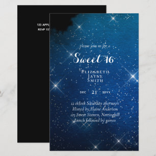 BUDGET Sweet 16, Sixteenth Birthday Floral Invite