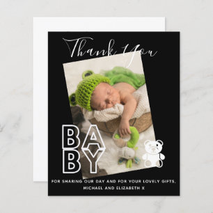 BUDGET THANK YOU Cards New Baby Announcement