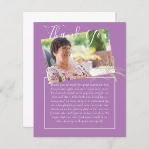 BUDGET Thank You Funeral Memorial Obituary PHOTO