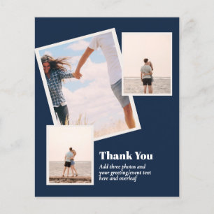 BUDGET THANK YOU Photo Collage Modern Flyer