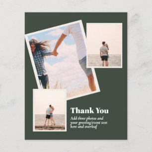 BUDGET THANK YOU Photo Collage Modern Flyer