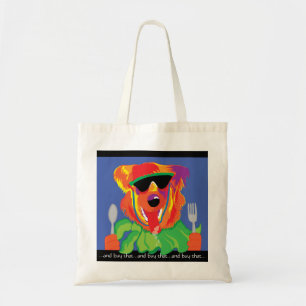 Budget Tote Bag "Hungry Dog"