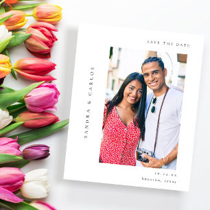 Budget  V MOD 2 Simple Photo Save the Date Flyer