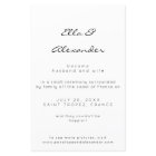 Budget We Eloped Photo Callig Wedding Announcement