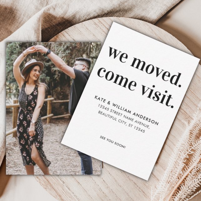 Budget We Moved Visit Photo Moving Announcement (Creator Uploaded)