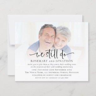 Budget We Still Do Photo Vow Renewal Anniversary