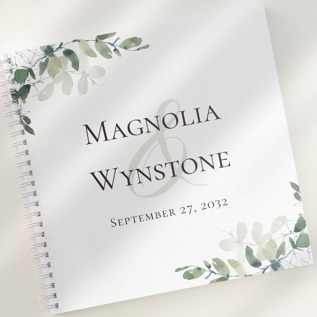 BUDGET Wedding Eucalyptus Greenery Guest Book (Creator Uploaded)