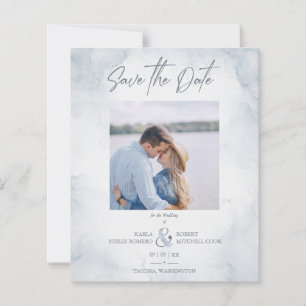 Budget Wedding Hand Painted Effect Photo Couple