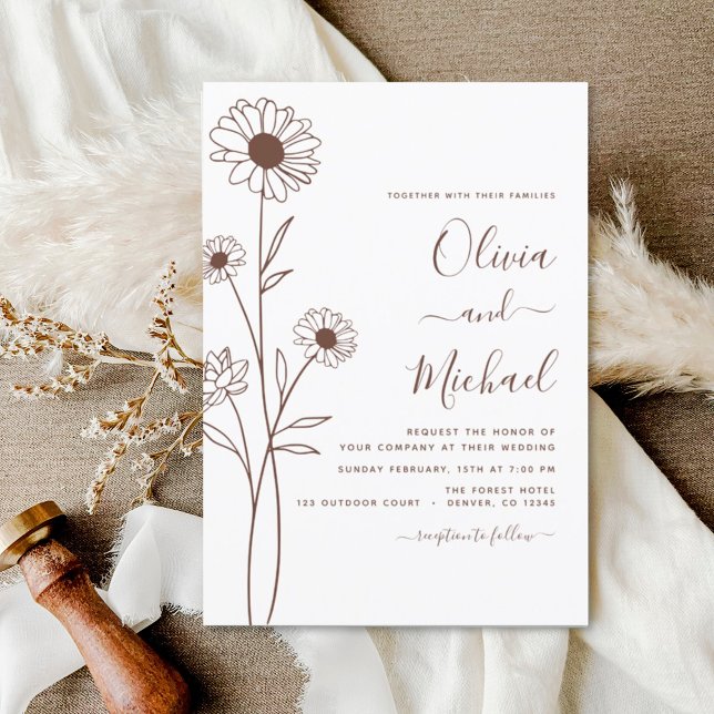 Budget Wedding Minimalist Botanical Floral (Creator Uploaded)