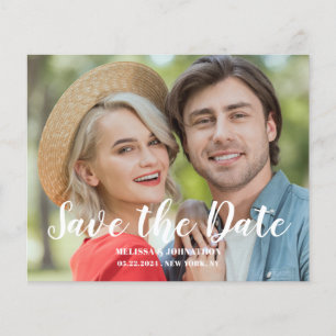 Budget Wedding Photo Flat Save The Date