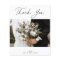 BUDGET Wedding Photo Thank You Card