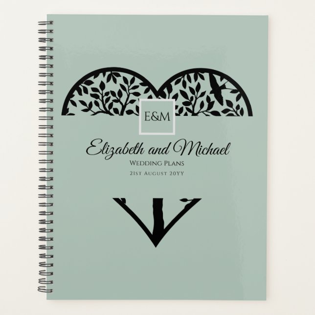 Budget WEDDING PLANS Custom Planning Planner (Front)