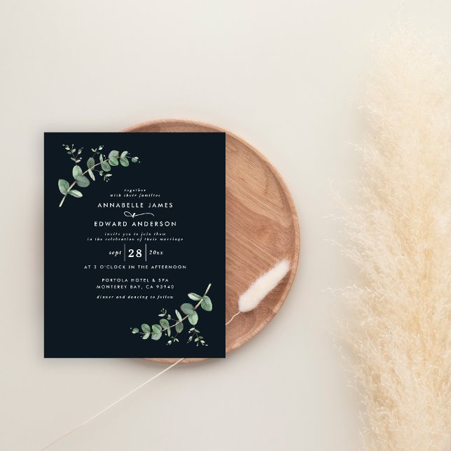 Budget Wedding sage green Eucalyptus botanical (Creator Uploaded)