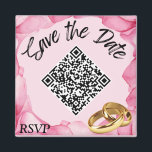 Budget Wedding Save the Date Magnet Bargain<br><div class="desc">Make your special moments truly memorable with our Pink Orchid "Save the Date" Magnet. Featuring a stunning pink orchid background, this elegant magnet is the perfect way to announce your upcoming event in style. What sets this magnet apart is its customisable QR code and RSVP text, allowing you to personalise...</div>