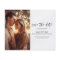 Budget Wedding Save the Date Photo Minimalist